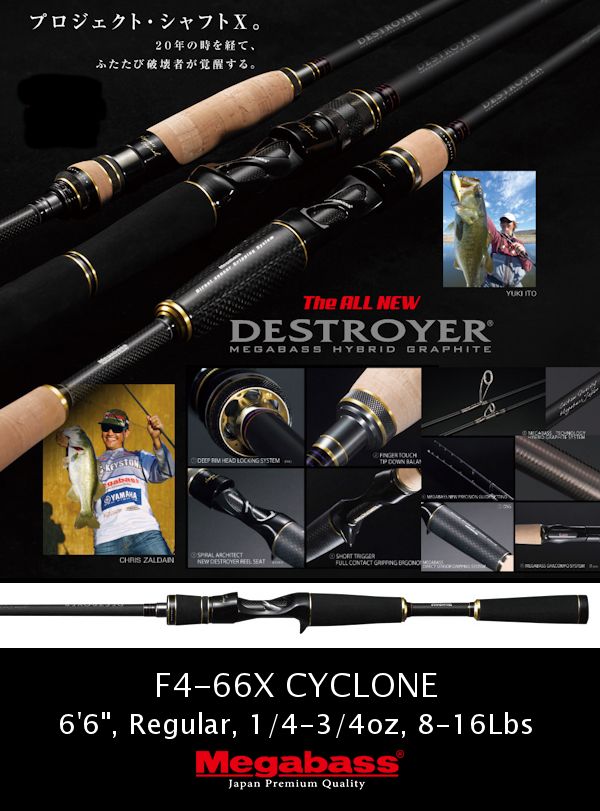New DESTROYER F4-66X CYCLONE [Only UPS]